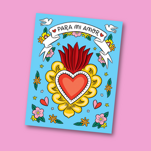 Para Mi Amor Greeting Card